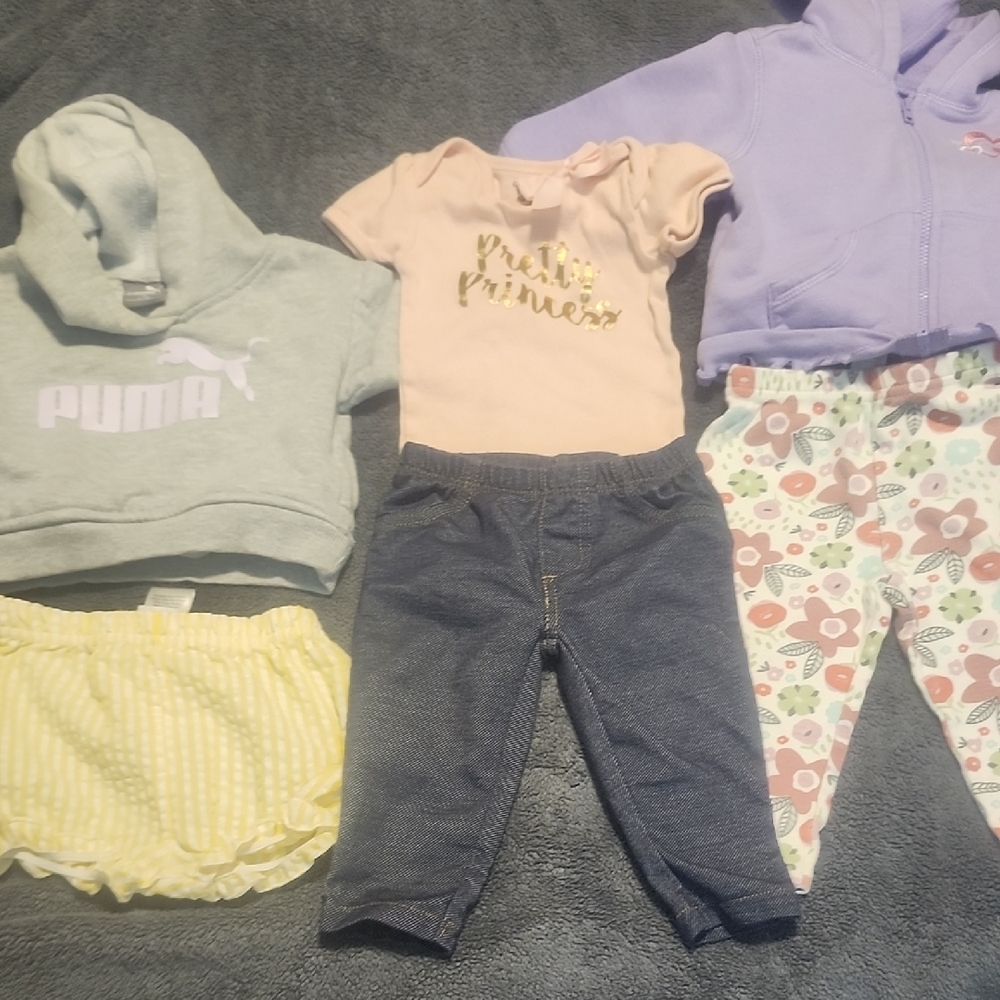 Baby Girl Clothing Set with Hoodie Jacket And Pants